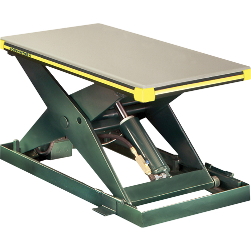 Table &eacute;l&eacute;vatrice hydraulique &agrave; ciseaux Backsaver, Acier, 48" lo x 36" la, Capacit&eacute; 2000 lb TGS INDUSTRIEL