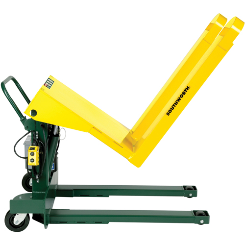 Basculeurs hydrauliques portable E-Z Reach, Bascule 85°, Capacit&eacute;e 4000 lb, 40" lo x 25-1/2" la TGS INDUSTRIEL