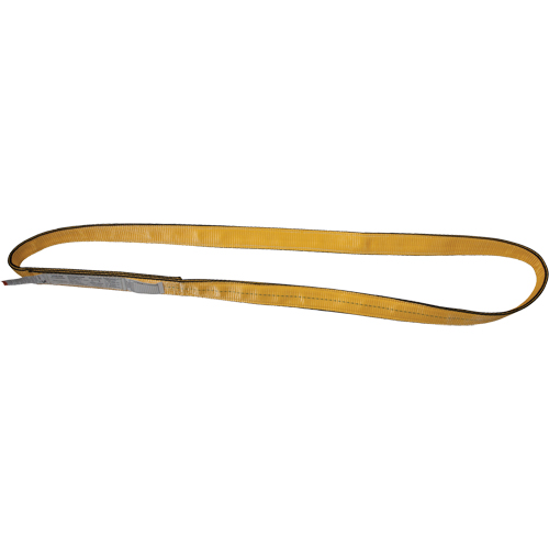 &eacute;lingues de levage en nylon, Pli Double, Sans fin, Type 5, 3" la x 3' lo, Limite de charge verticale 17600 lb TGS INDUSTRIEL