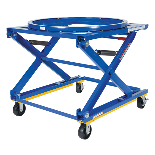 Support de palette ajustable - mobile, 42-1/2" lo x 40" la, Capacit&eacute; 1500 lb TGS INDUSTRIEL