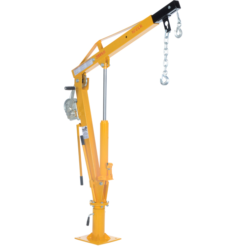 Grue &agrave; fl&egrave;che pour camion actionn&eacute;e par treuil, Capacit&eacute; de 1000 lb (0,5 tonne), Limite de 86-1/2" TGS INDUSTRIEL