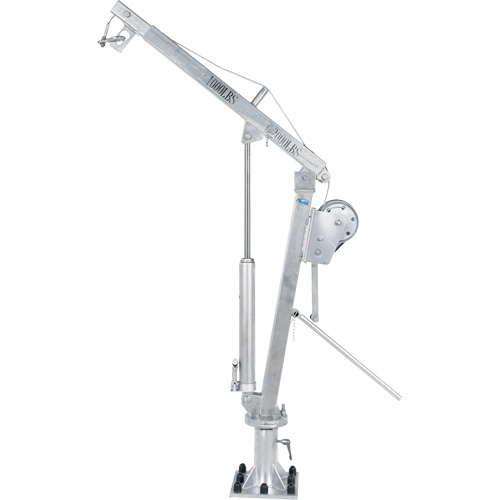 Grue &agrave; fl&egrave;che pour camion actionn&eacute;e par treuil, Capacit&eacute; de 1000 lb (0,5 tonne), Limite de 97" TGS INDUSTRIEL