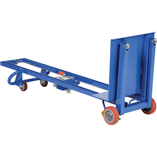 Empileur &agrave; plateforme, M&eacute;canisme Treuil manuel, Capacit&eacute; de 400 lb, Levage max de 58" TGS INDUSTRIEL