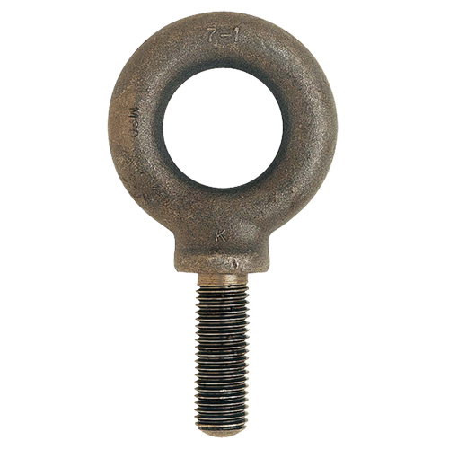 Eye Bolt, 54 mm Dia., 38 mm L, Uncoated Natural Finish, 2266 lbs. (1.133 tons) Capacity TGS INDUSTRIEL