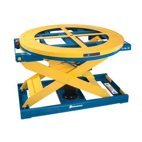 EZ X Loader Self-Levelling Pallet Positioner, 43" L x 43" W, 4000 lbs. Cap. TGS INDUSTRIEL
