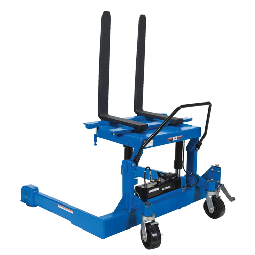 Straddled Ergonomic Tilter, 90° Tilt, 4000 lbs. Capacity, 72-13/16" L x 57-1/4" W x 29-1/4" H TGS INDUSTRIEL