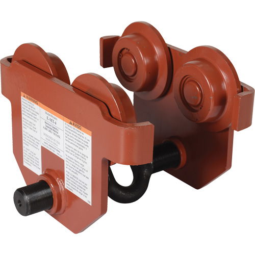 Low Profile Manual Trolley, 4000 lbs. (2 tons) TGS INDUSTRIEL