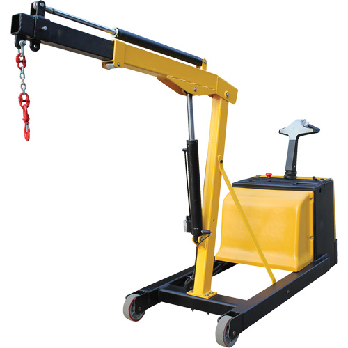 Grue d'atelier &eacute;lectrique, Lev&eacute;e 8,8', 1500 lb (0,75 tonne), 44-1/4" bras, 62-1/4" ha TGS INDUSTRIEL