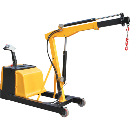 Grue d'atelier &eacute;lectrique, Lev&eacute;e 8,8', 1500 lb (0,75 tonne), 44-1/4" bras, 62-1/4" ha TGS INDUSTRIEL