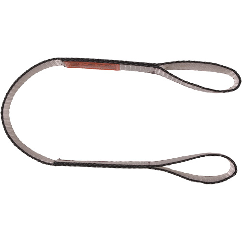 &eacute;linge sangle en polyester, Pli Double, Oeillet double, Type 3, 1" la x 4' lo, Capacit&eacute; verticale 3100 lb TGS INDUSTRIEL