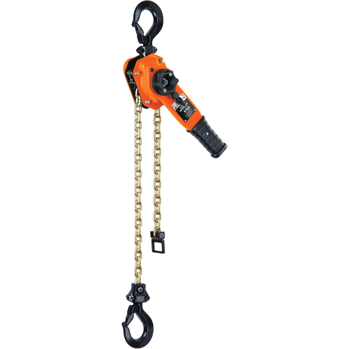 Series 653-A Ratchet Lever Hoist, 10' Lift, 3000 lbs. (1.5 tons) Capacity, Steel Chain TGS INDUSTRIEL