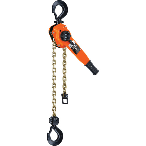 Series 653-A Ratchet Lever Hoist, 5' Lift, 6000 lbs. (3 tons) Capacity, Steel Chain TGS INDUSTRIEL