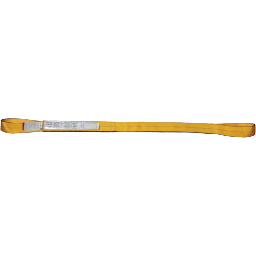 &eacute;lingue de levage, Pli Double, Oeillet double, Type 3, 2" la x 20' lo, Capacit&eacute; verticale 6200 lb TGS INDUSTRIEL