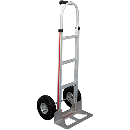 Knocked Down Hand Truck, Single Grip Handle, Aluminum, 52" Height, 500 lbs. Capacity TGS INDUSTRIEL