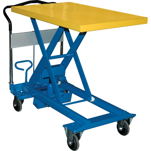 Table &eacute;l&eacute;vatrice &agrave; ciseaux Dandy Lift, 35-5/8" lo x 23-3/5" la, Acier, Capacit&eacute; 1100 lb TGS INDUSTRIEL