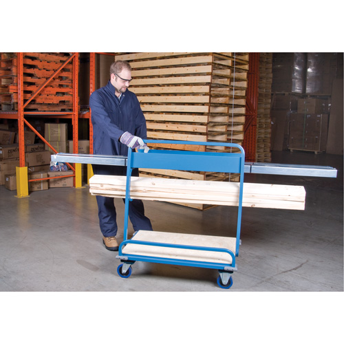 Chariots pour mat&eacute;riaux de construction, 39" x 26" x 42", Capacit&eacute; 1200 lb TGS INDUSTRIEL