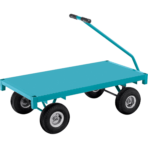 Chariots &agrave; plateforme - Chariots wagon ergonomiques &agrave; plateforme, 24" la x 48" la x Capacit&eacute; 1000 lb TGS INDUSTRIEL