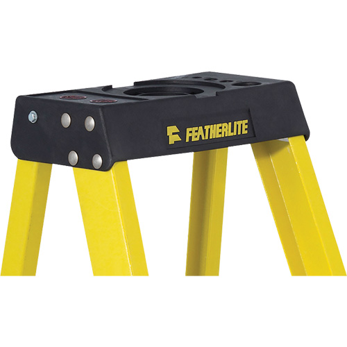 Industrial Heavy-Duty Stepladders (6400 Series), 4', Fibreglass, 300 lbs. Capacity, Type 1A TGS INDUSTRIEL
