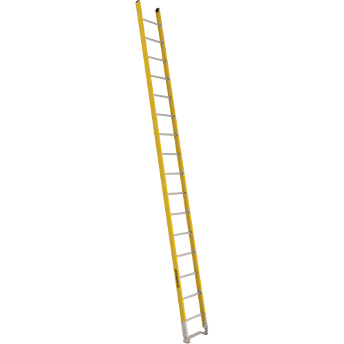 Single Section Straight Ladder - 6100 Series, 16', Fibreglass, 375 lbs., CSA Grade 1AA TGS INDUSTRIEL