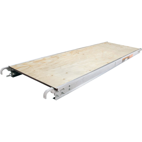 Plateformes de travail - Plancher en contreplaqu&eacute;, Bois, 7' lo x 24" la TGS INDUSTRIEL