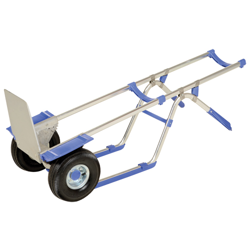 Diable ergonomique, Prise Combinaison, Aluminium, Hauteur de 52", Capacit&eacute; 350 lb TGS INDUSTRIEL
