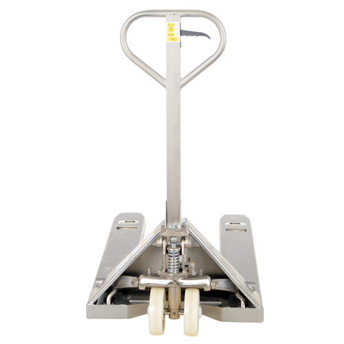 Transpalette, Acier inoxydable, 48" lo x 27" la, Capacit&eacute; 5500 lb TGS INDUSTRIEL