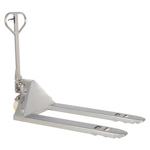 Transpalette, Acier inoxydable, 48" lo x 27" la, Capacit&eacute; 5500 lb TGS INDUSTRIEL