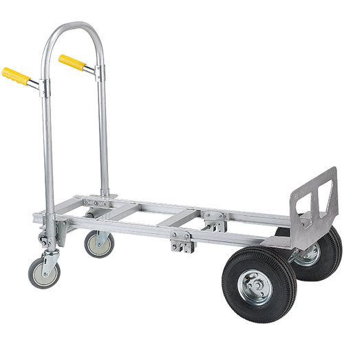 Spartan Jr. Economy Convertible Truck, Aluminum, 1000 lbs. Capacity TGS INDUSTRIEL