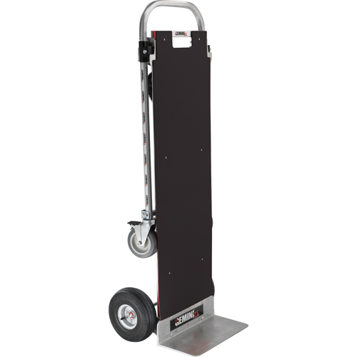 Diables transformables Gemini XL, Aluminium, Capacit&eacute; 1250 lb TGS INDUSTRIEL
