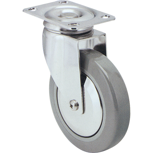 Roulette, Pivotant, 3" (76 mm), Nylon, 180 lb (82 kg) TGS INDUSTRIEL