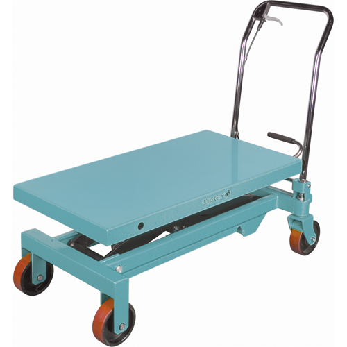 Heavy-Duty Hydraulic Scissor Lift Table, 39-3/8" L x 20-1/8" W, Steel, 1650 lbs. Capacity TGS INDUSTRIEL