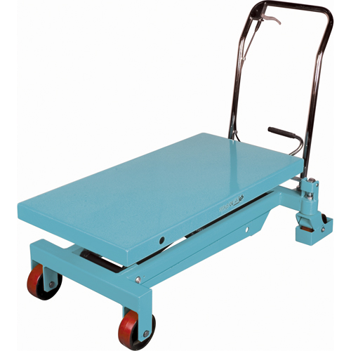Heavy-Duty Hydraulic Scissor Lift Table, 40" L x 20-1/8" W, Steel, 2200 lbs. Capacity TGS INDUSTRIEL