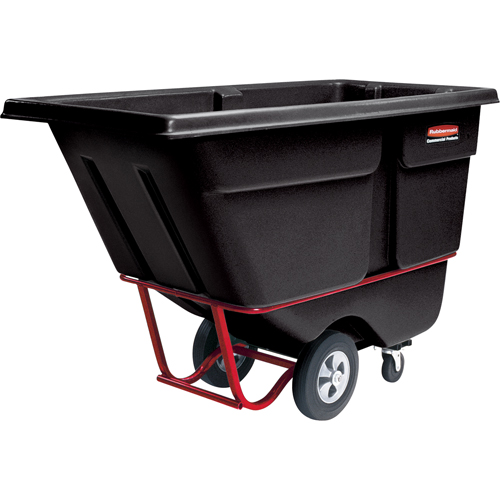 Tilt Truck, Polyethylene, 1/2 cu. yd., 850 lbs. Load Capacity TGS INDUSTRIEL