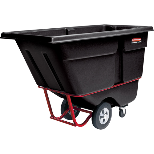 Tilt Truck, Polyethylene, 1 cu. yd., 1250 lbs. Load Capacity TGS INDUSTRIEL