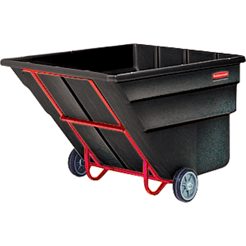 Tilt Truck, Polyethylene, 2 cu. yd., 2300 lbs. Load Capacity TGS INDUSTRIEL