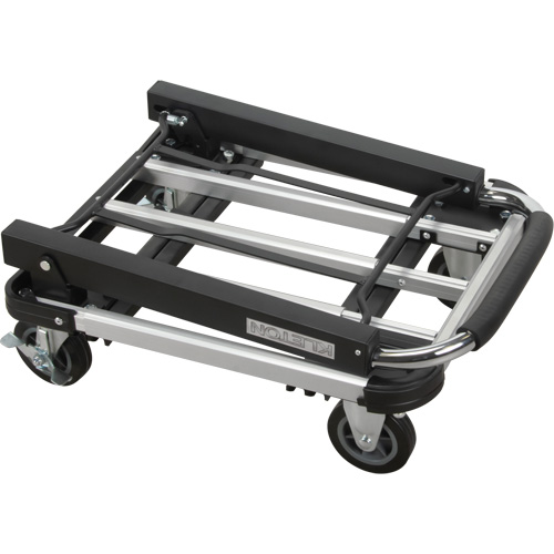 Chariots &agrave; plateforme pliants, Aluminium, 300 lb, 28" lo x 16" la, Hauteur 32" TGS INDUSTRIEL