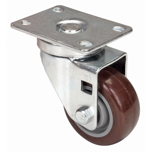 Roulette, Pivotant, 3" (76 mm), Polyur&eacute;thane, 230 lb (104 kg) TGS INDUSTRIEL