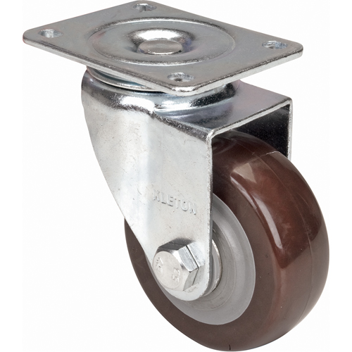 Caster, Swivel, 4" (101.6 mm), Polyurethane, 440 lbs. (199.58 kg.) TGS INDUSTRIEL