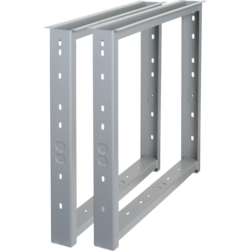 &eacute;tabli - Pieds, Acier, 22" p x 32" h, Paire TGS INDUSTRIEL