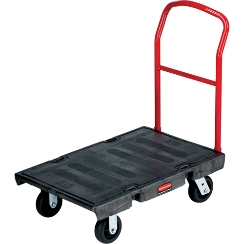 Heavy-Duty Platform Truck, 48" L x 24" W, 1200 lbs. Cap., Pneumatic Wheels TGS INDUSTRIEL