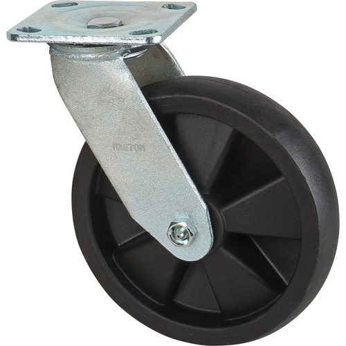 Hi-Temp Caster, Swivel, 8" (203.2 mm), Nylon, 1000 lbs. (453 kg.) TGS INDUSTRIEL