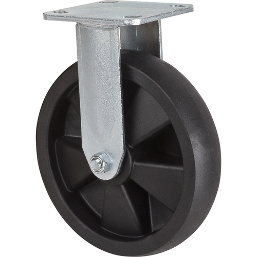 Hi-Temp Caster, Rigid, 8" (203.2 mm), Nylon, 1000 lbs. (453 kg.) TGS INDUSTRIEL