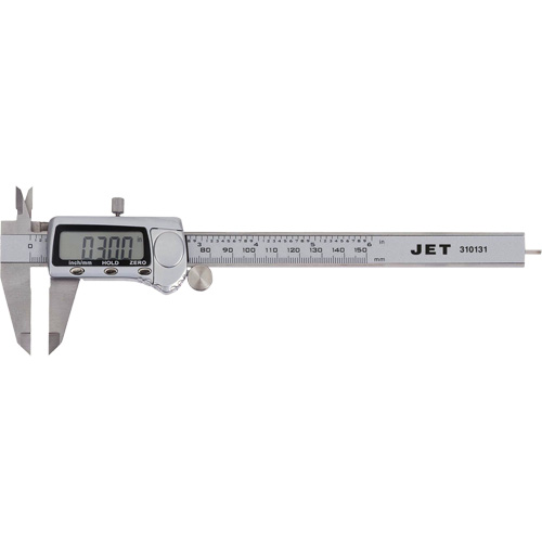 JEDC-6 Compas d'&eacute;paisseur num&eacute;rique premi&egrave;re qualit&eacute;, 0" - 6" (0 mm - 150 mm) gamme de mesure TGS INDUSTRIEL