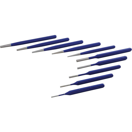 Jeu de poinçons effil&eacute;s/chasse-c&ocirc;nes TGS INDUSTRIEL