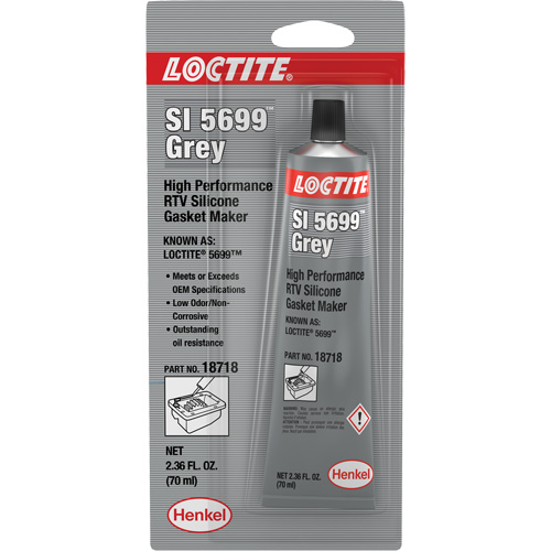 SI 5699 Gasket Sealant, Tube, Grey TGS INDUSTRIEL