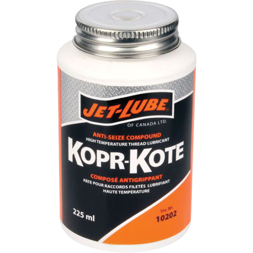 Compos&eacute; pour les colliers de forage et joints doutillage sur les chantiers p&eacute;trolif&egrave;res Kopr-Kote, 225 ml, Canette &agrave; dessus brosse, 450°F (232°C) Temp max. TGS INDUSTRIEL