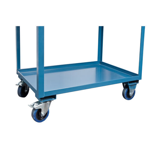 Chariots de service mobiles, 2 Tiers, 24" la x 57" h x 40" p, Capacit&eacute; 1200 lb TGS INDUSTRIEL
