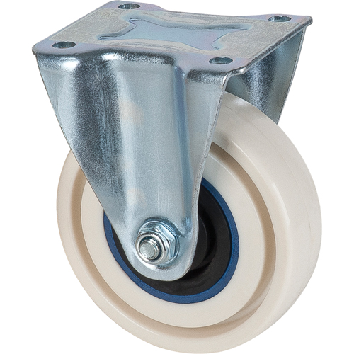Roulettes sandwich, Fixe, 5" (127 mm), Nylon, 440 lb (199,58 kg) TGS INDUSTRIEL