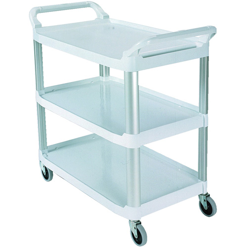 Chariot avec tablette et parois ouvrantes, 3 tiers, 40" x 37" x 20", Capacit&eacute; 300 lb TGS INDUSTRIEL