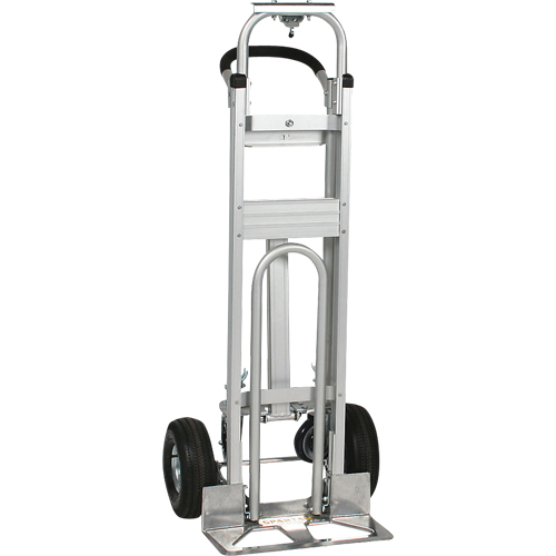 Three-Position Spartan III Convertible Hand Truck, Aluminum, 750 lbs. Capacity TGS INDUSTRIEL